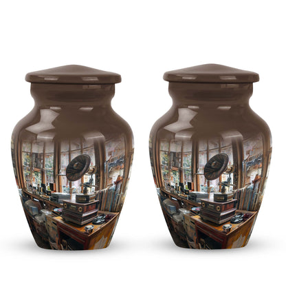 Gramophone Urn for cremation