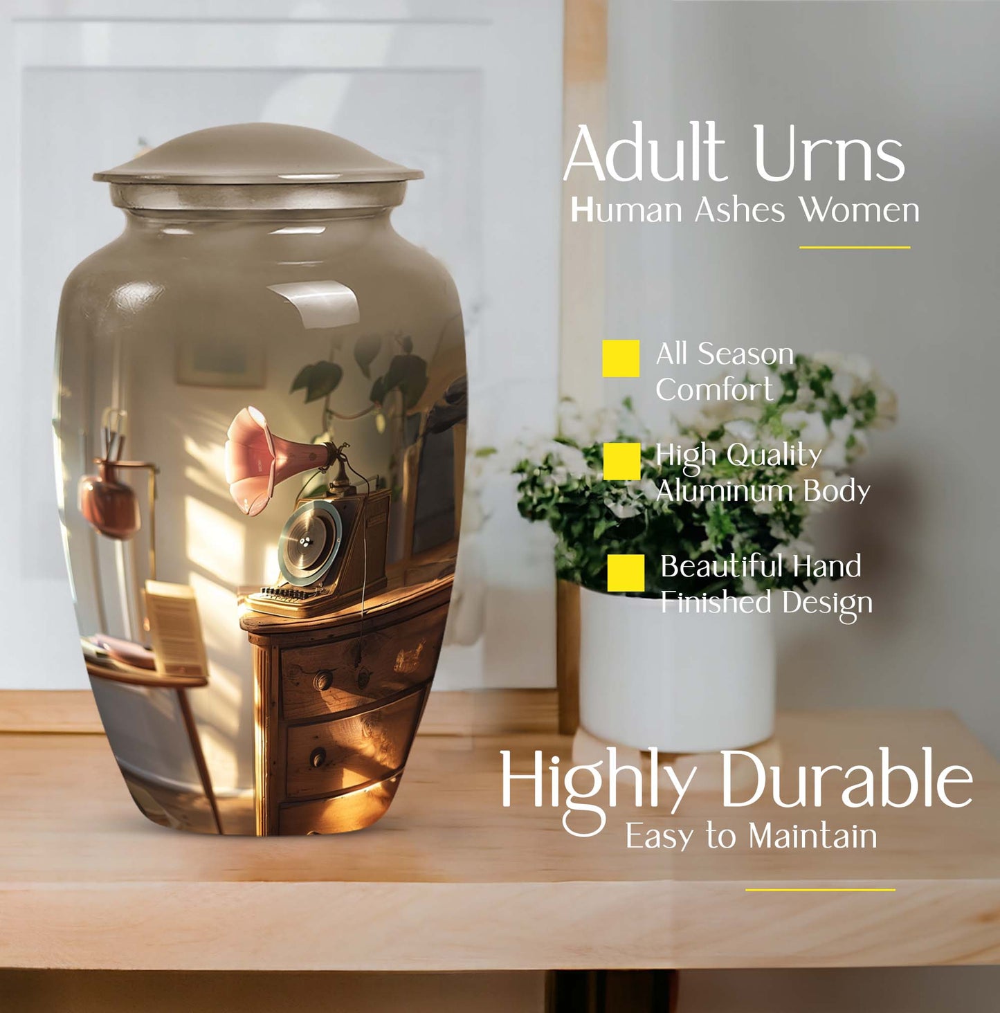  Memorial adult urn 
