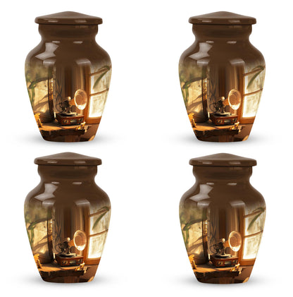 Personalized Bear Cremation Urn for Adult - 10-inch, 200 cu in - Yatskia