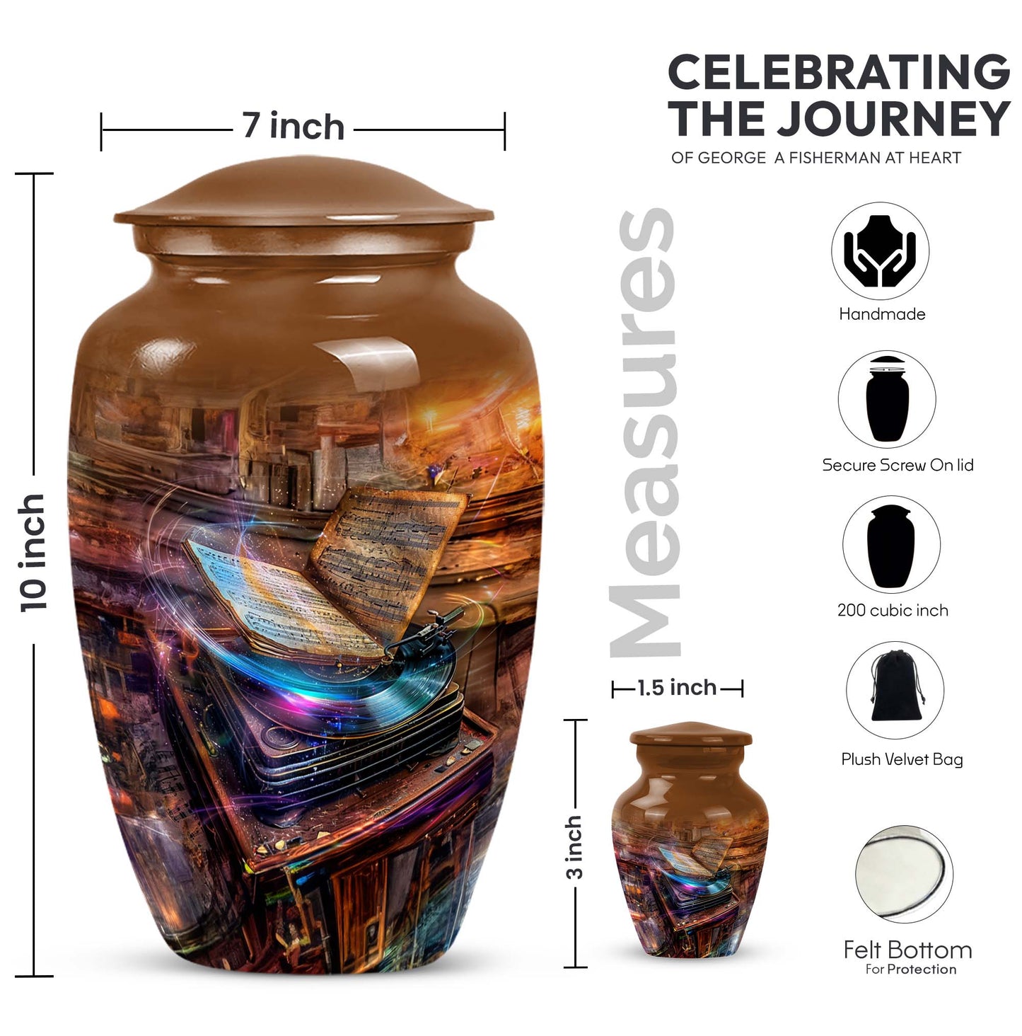 memorial adult urn 