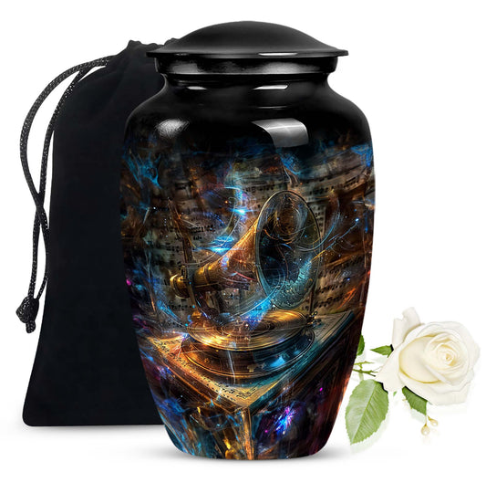  Gramophone Urn made of for cremation ashes