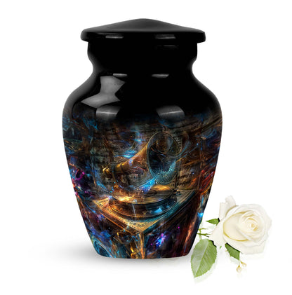  Gramophone Urn made of for cremation ashes