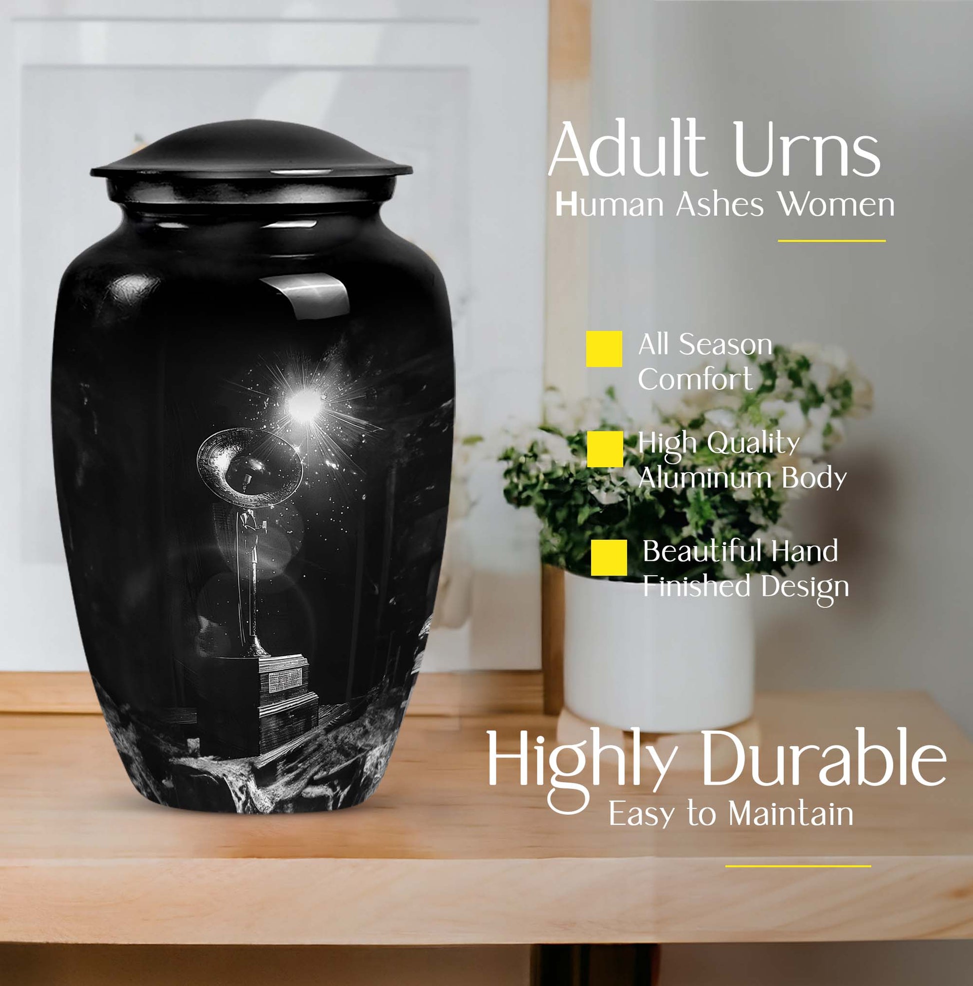 10-inch Gramophone Urn