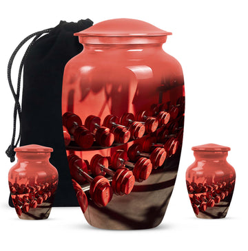 Large Urn with 2 Mini Urn