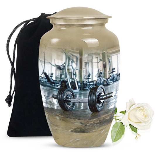 10-inch classic Dumbles urn for adult ashes, 
