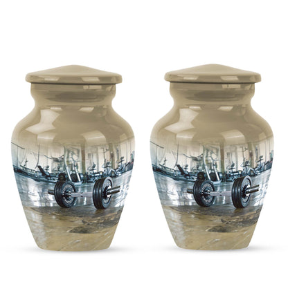 10-inch classic Dumbles urn for adult ashes, 