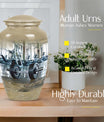 10-inch classic Dumbles urn for adult ashes, 