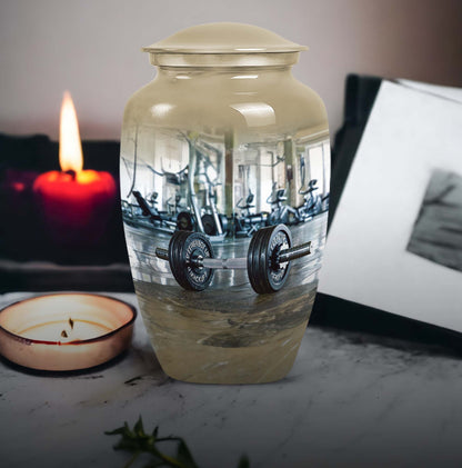 10-inch classic Dumbles urn for adult ashes, 