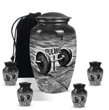 Large Urn with 4 Small Urn