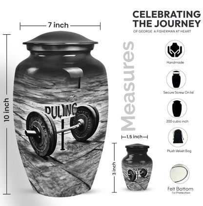 Classic urn Dumbles Memorial Funeral Urn for human ashes