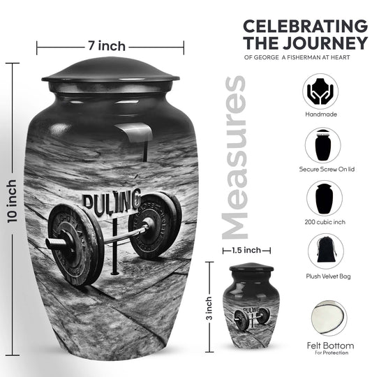Classic urn Dumbles Memorial Funeral Urn for human ashes
