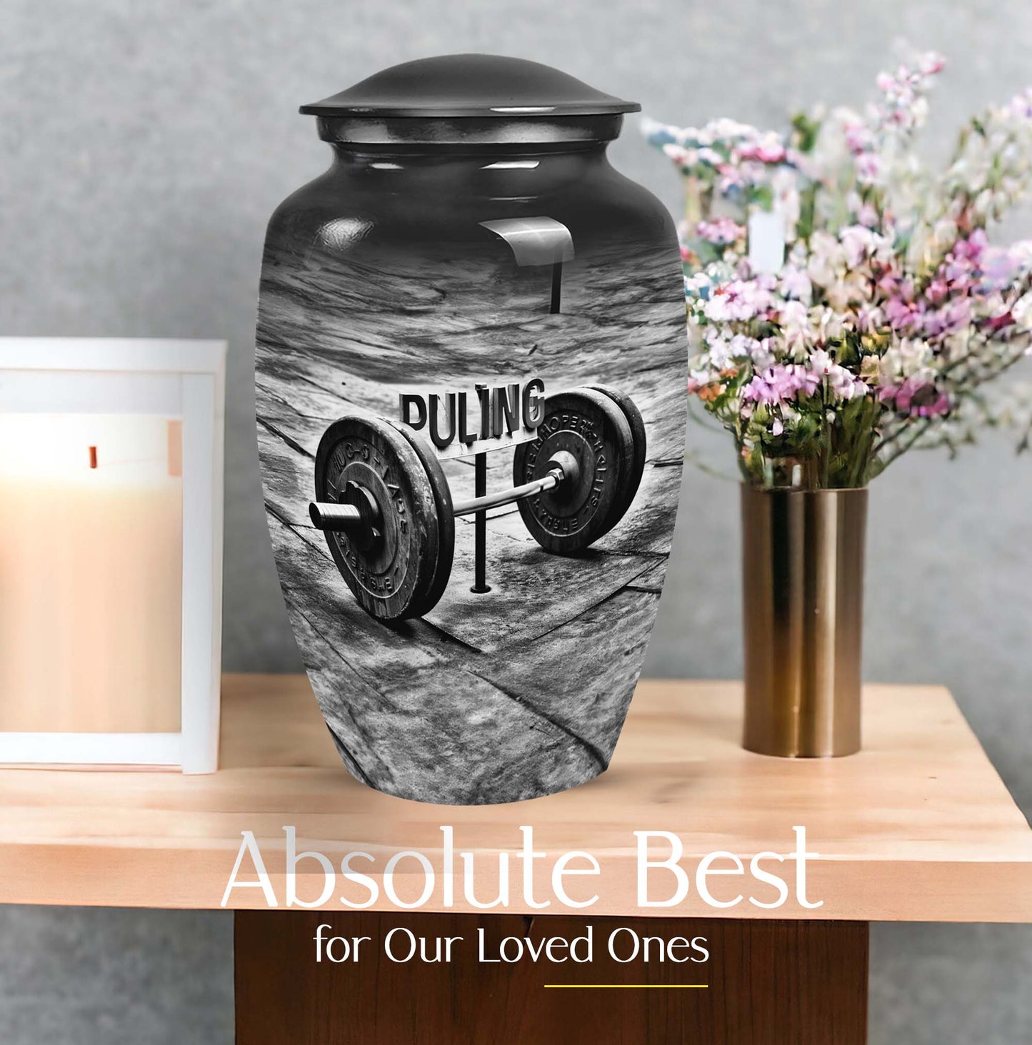 Classic urn Dumbles Memorial Funeral Urn for human ashes