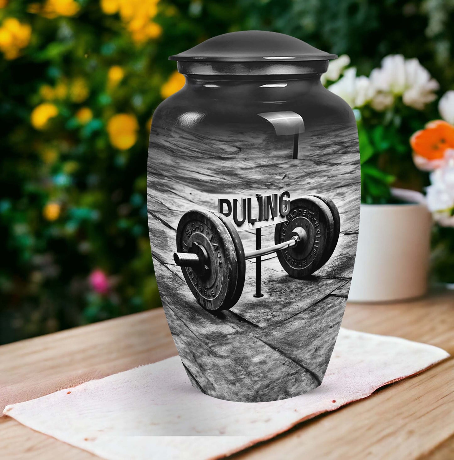 Classic urn Dumbles Memorial Funeral Urn for human ashes