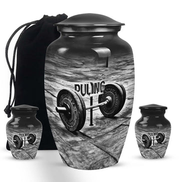 Large Urn with 2 Mini Urn