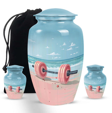 Large Urn with 2 Mini Urn