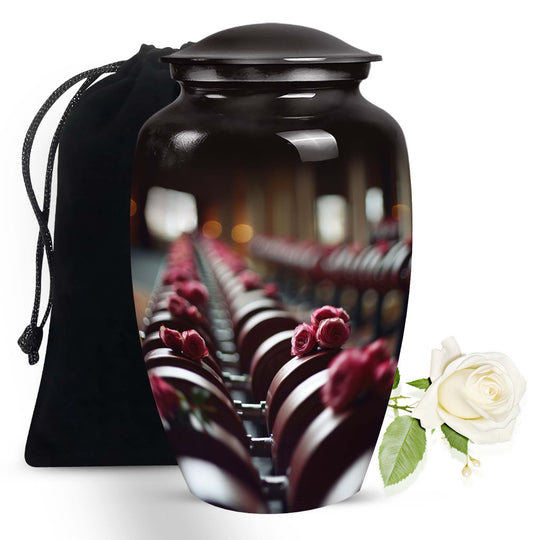 Dumbles urn suitable for adult ashes