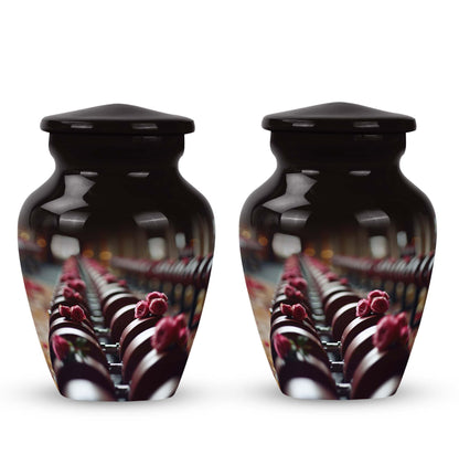 Dumbles urn suitable for adult ashes