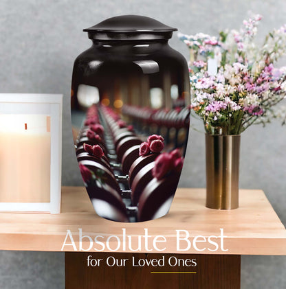 Dumbles urn suitable for adult ashes