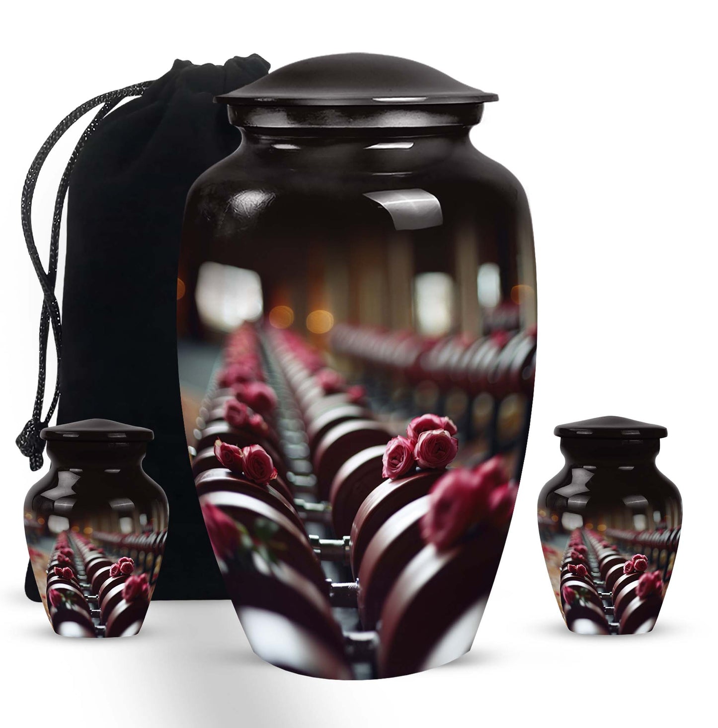 Dumbles urn suitable for adult ashes