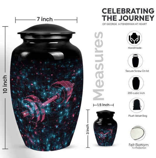 Dumbles Urn made from Aluminium