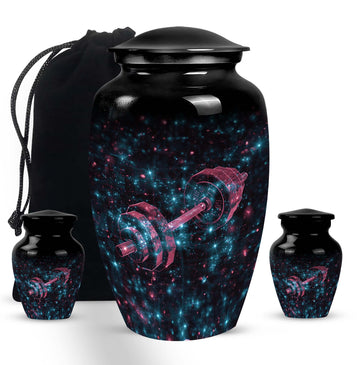 Large Urn with 2 Mini Urn