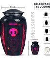 Classic 10-inch Tarot Urn made of aluminium for adult 