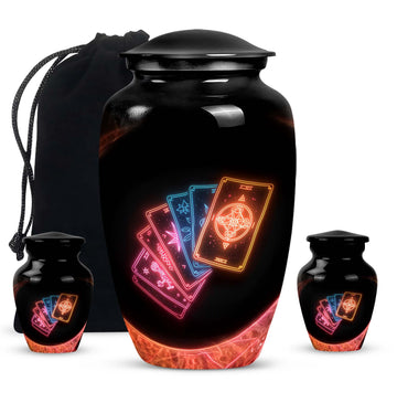 Large Urn with 2 Mini Urn