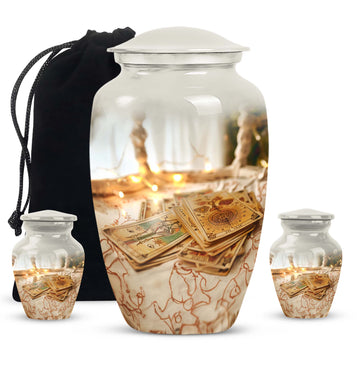 Large Urn with 2 Mini Urn