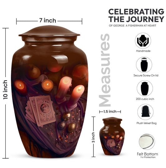  Tarot Urn , Abstract
