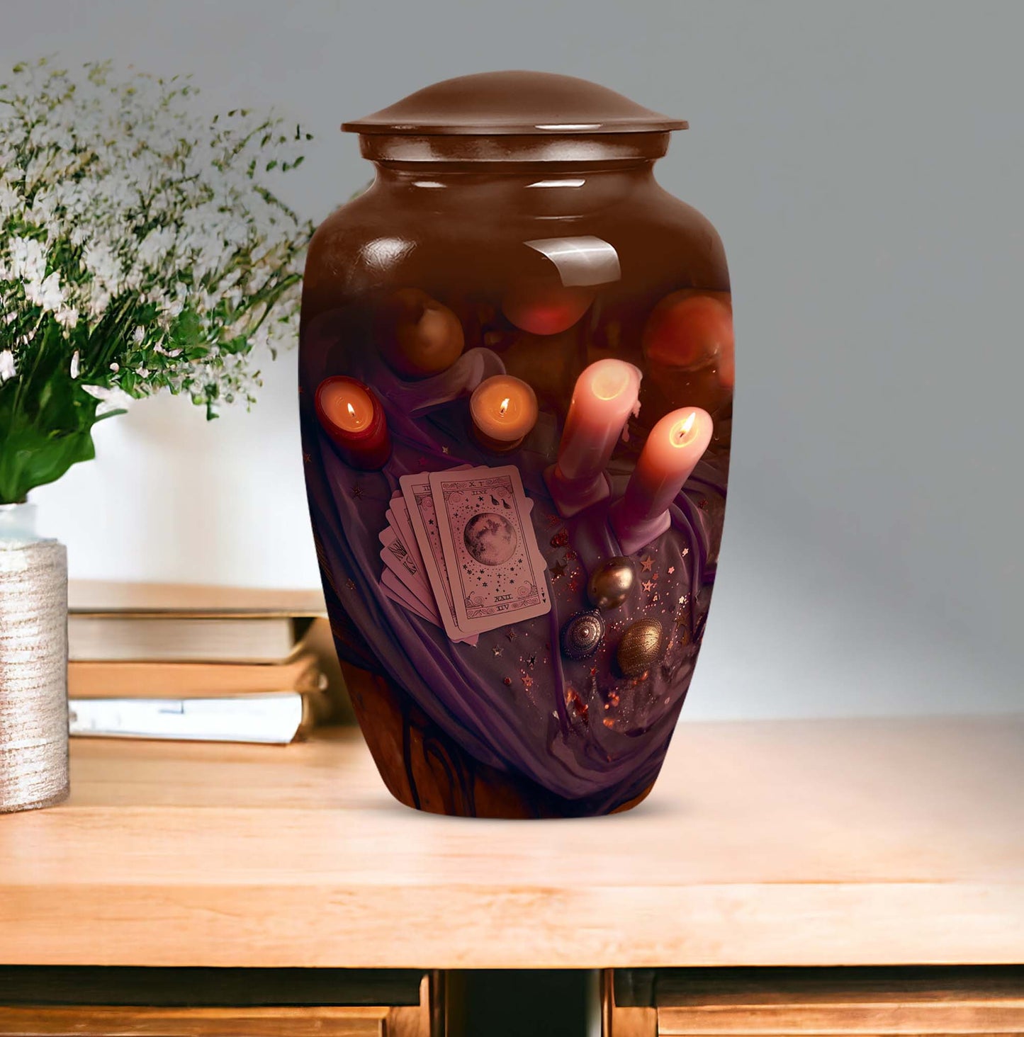  Tarot Urn , Abstract