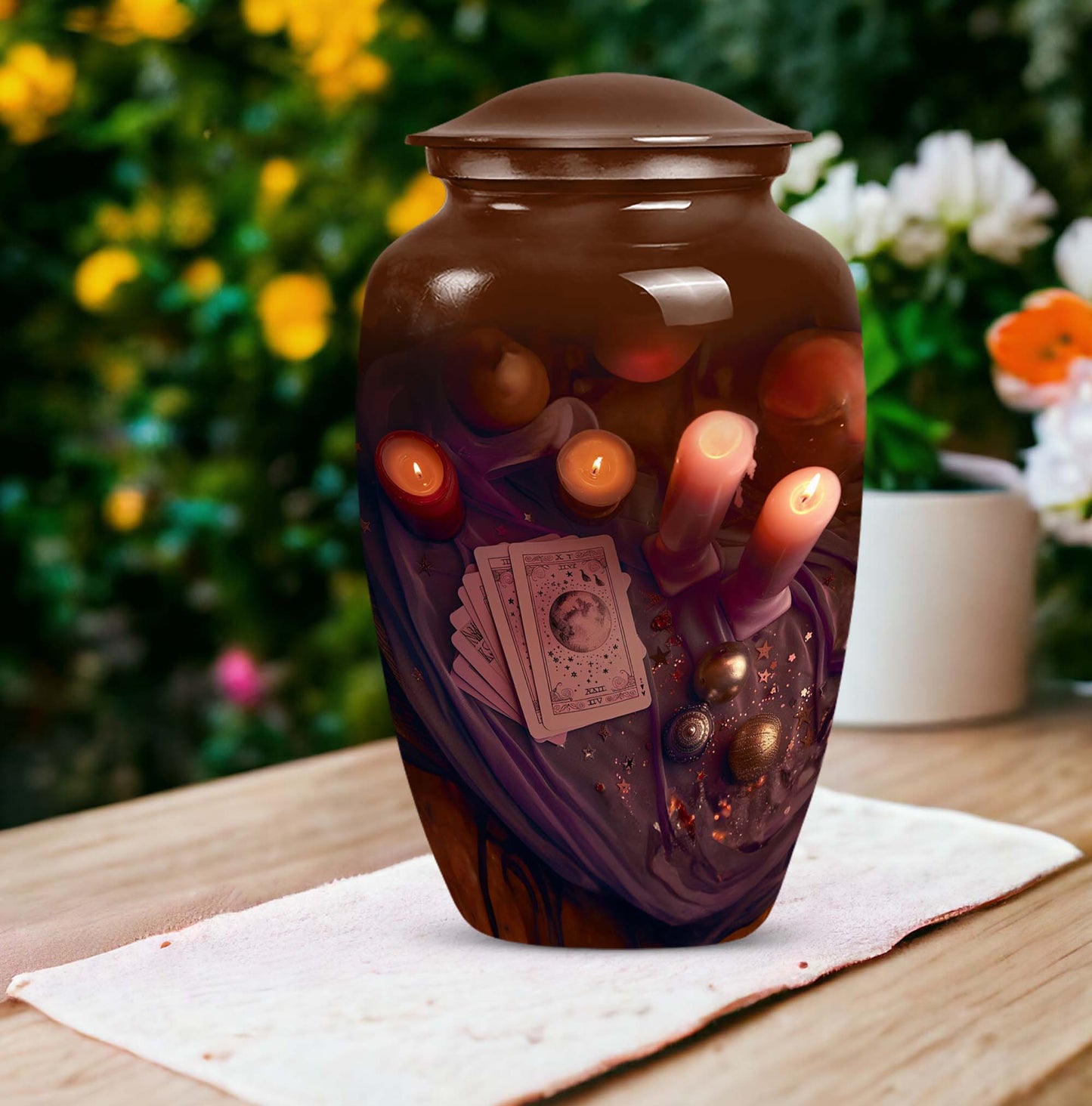  Tarot Urn , Abstract