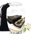10-inch Tarot Urn in abstract theme.