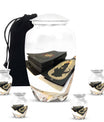 10-inch Tarot Urn in abstract theme.