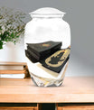 10-inch Tarot Urn in abstract theme.