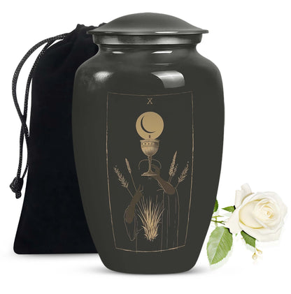  Tarot urn with abstract 