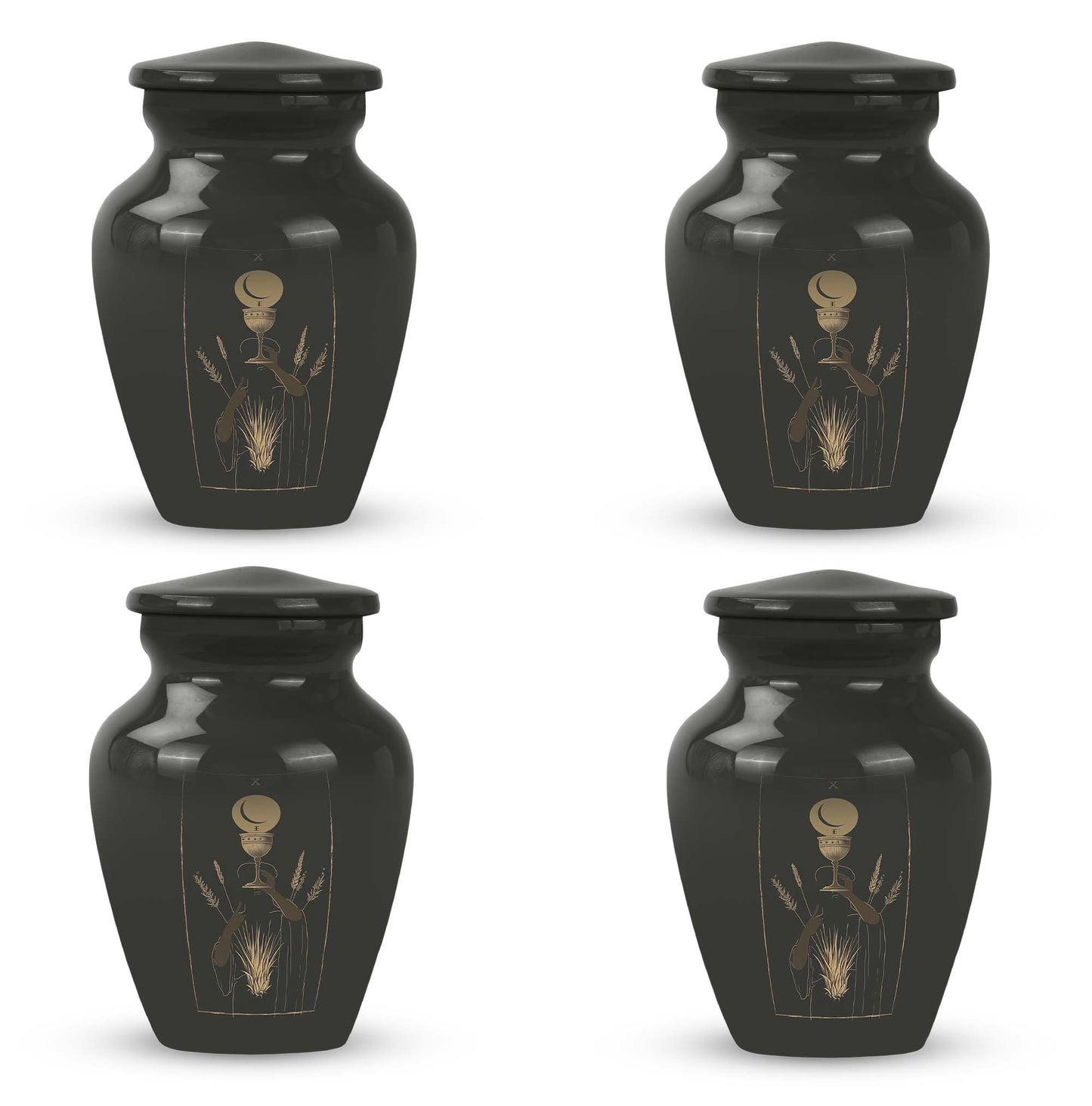  Tarot urn with abstract 