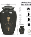  Tarot urn with abstract 