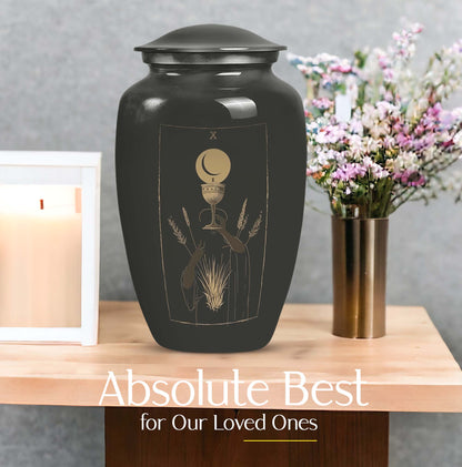  Tarot urn with abstract 
