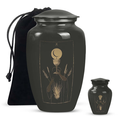  Tarot urn with abstract 