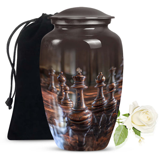 Classic 10-inch Chess Urn 