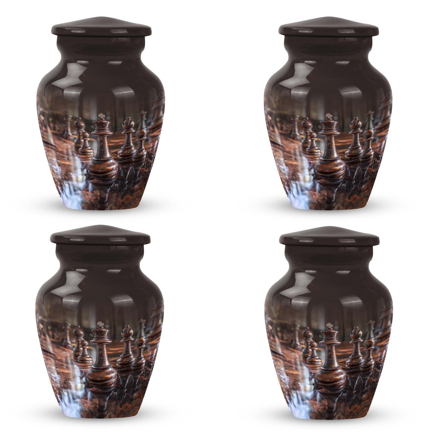 Classic 10-inch Chess Urn 