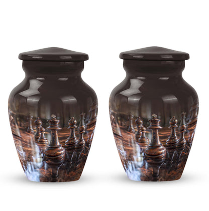 Classic 10-inch Chess Urn 