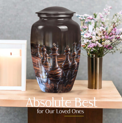 Classic 10-inch Chess Urn 