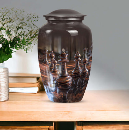 Classic 10-inch Chess Urn 
