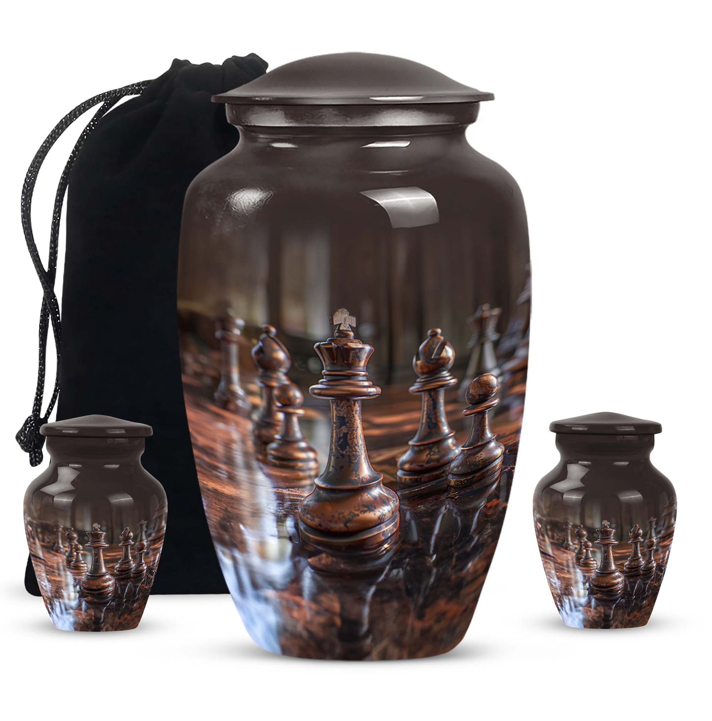 Classic 10-inch Chess Urn 