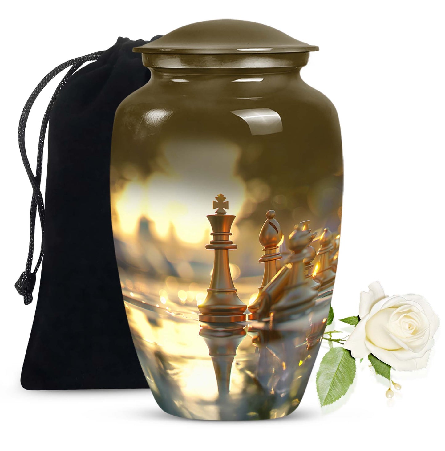 classic chess urn