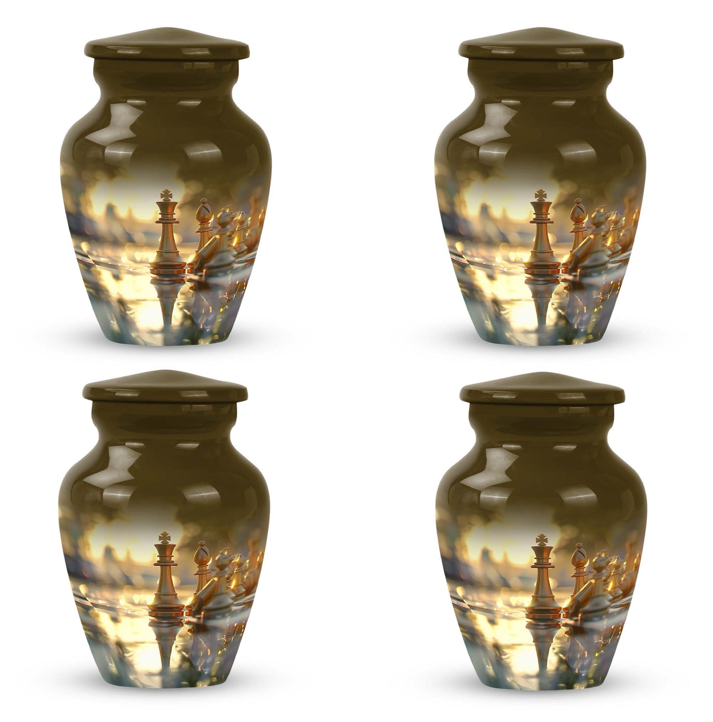 classic chess urn