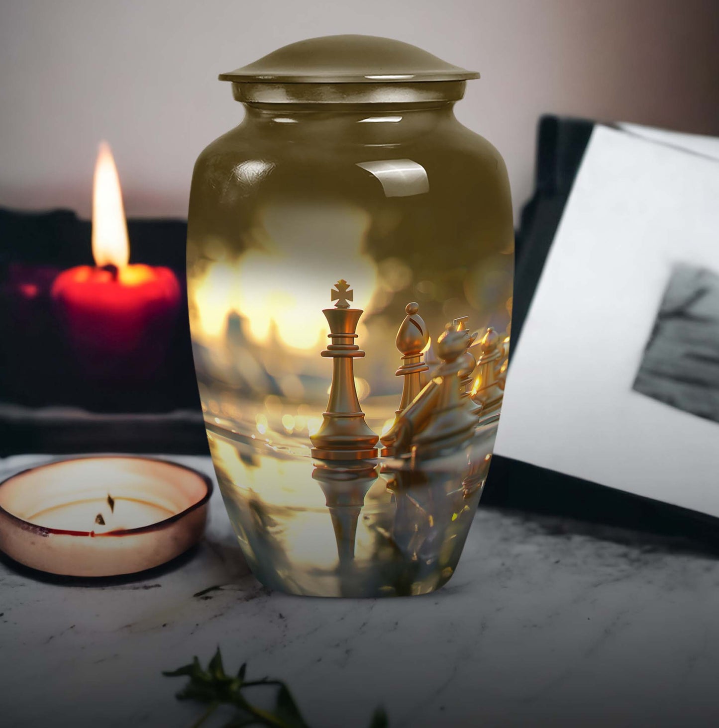 classic chess urn