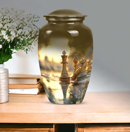 classic chess urn