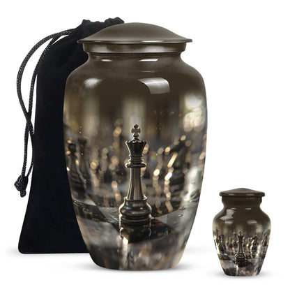 Chess Urn for women ashes.